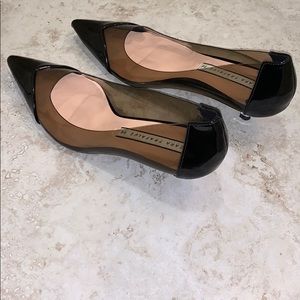 ZARA | trafaluc lucite shoes